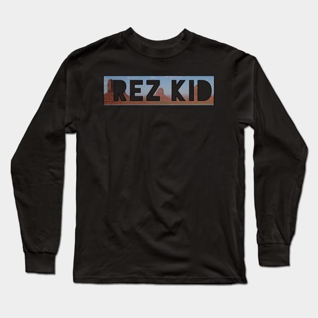 REZ KID Long Sleeve T-Shirt by Cplus928